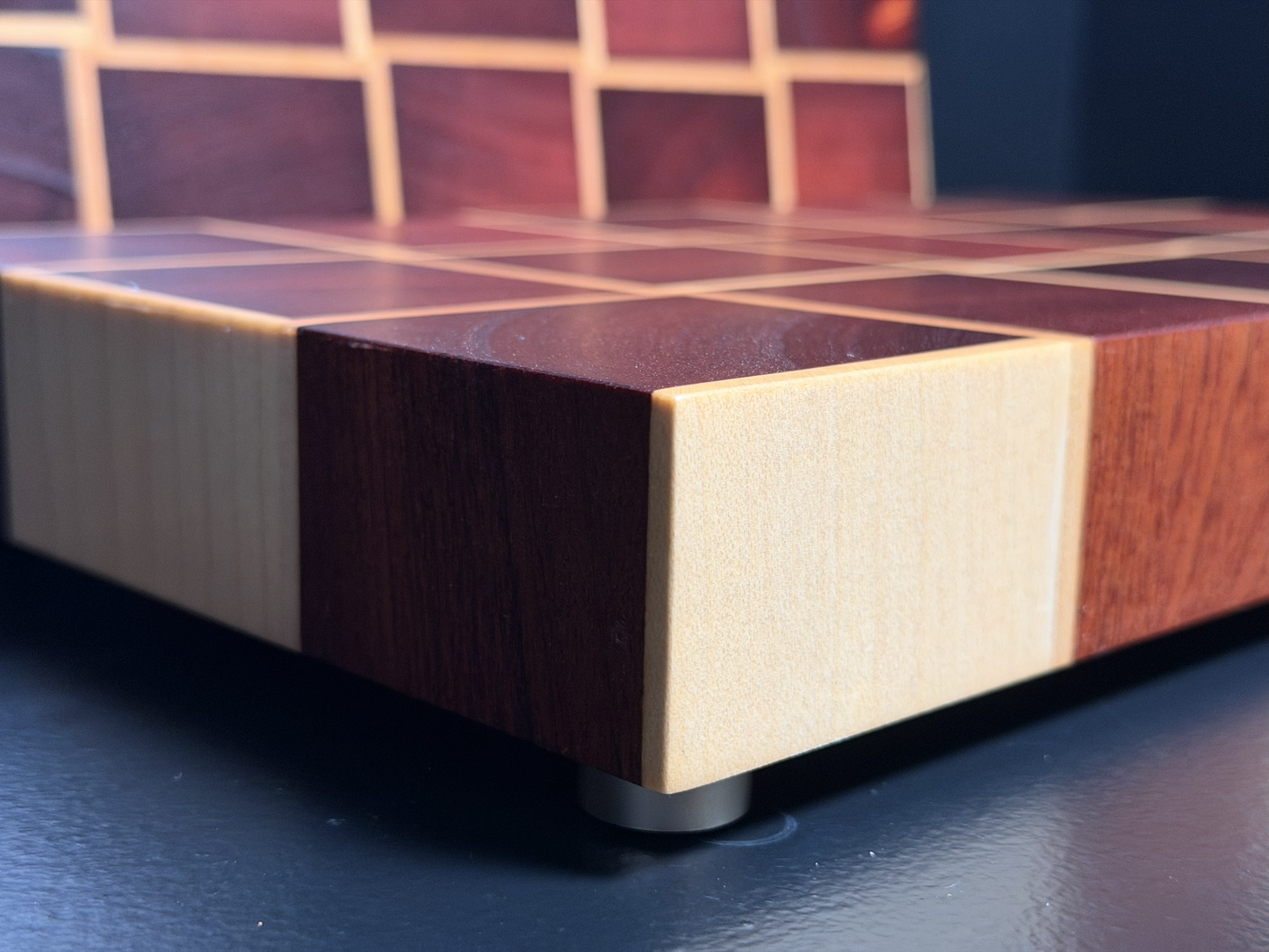 nd-Grain Cutting Board — Sipo Mahogany & Canadian Maple (Basket Weave Pattern) (Kopia)